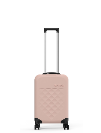 【スーツケース】ローリンク ピンク 折りたたみ可能 Rollink 最大50% 9/5限定 ローリンク ソフトキャリー スーツ